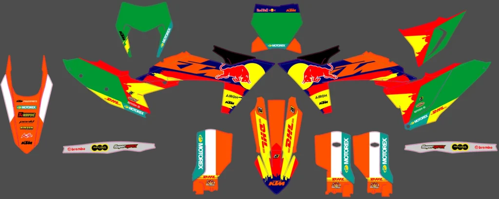 Okleina motocyklowa KTM - KTM-849