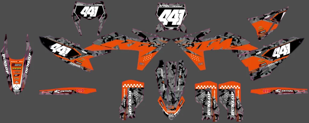 Okleina motocyklowa KTM - KTM-1064
