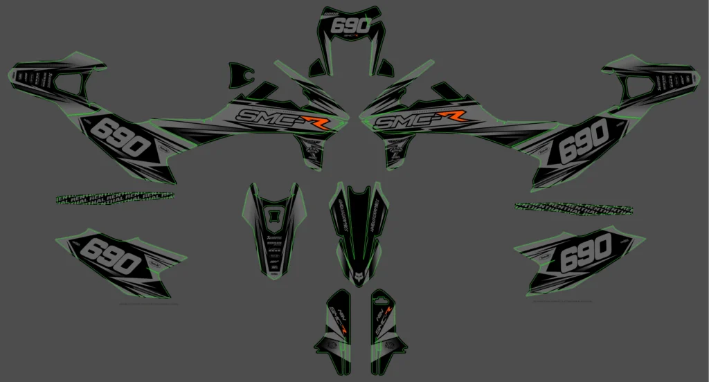 Okleina motocyklowa KTM - KTM-828