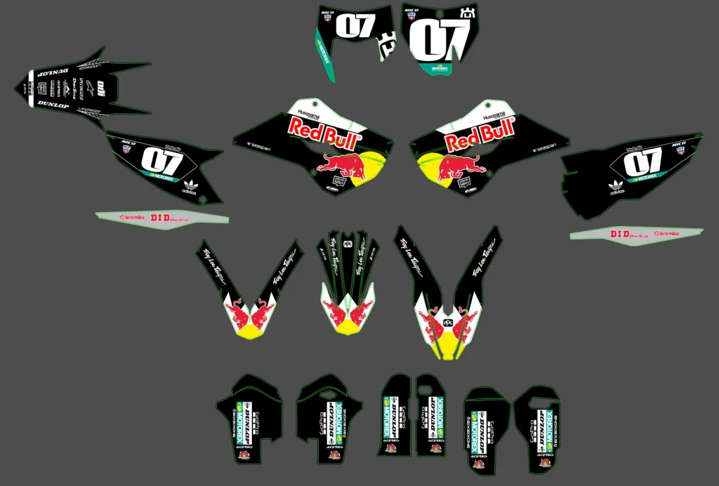 Okleina motocyklowa HUSQVARNA - HUSQ-334