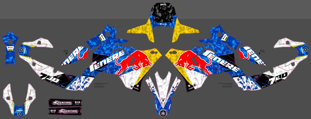 Okleina motocyklowa YAMAHA - YAM-511