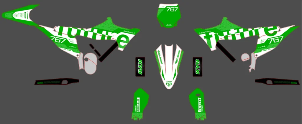 Okleina motocyklowa STARK VARG - STARK-07