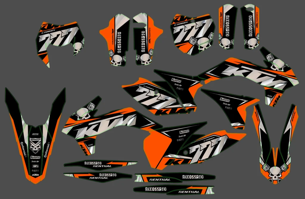 Okleina motocyklowa KTM - KTM-1164