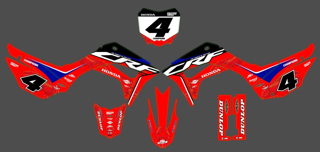 Okleina motocyklowa HONDA - HON-333