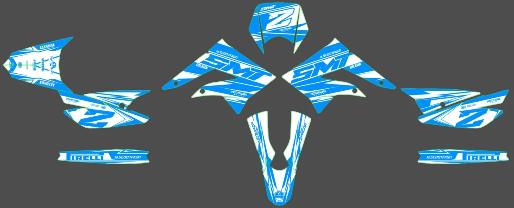 Okleina motocyklowa DERBI - DERBI-78