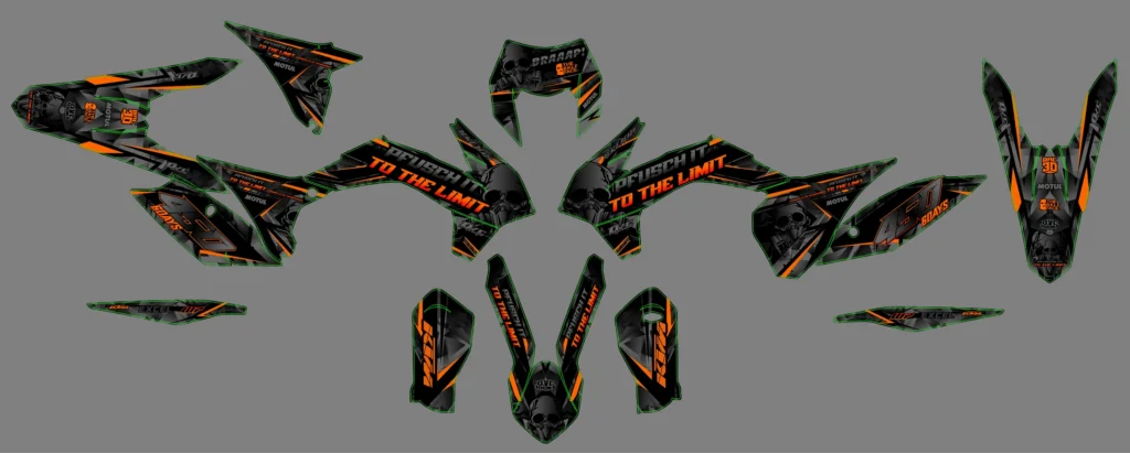 Okleina motocyklowa KTM - KTM-1034