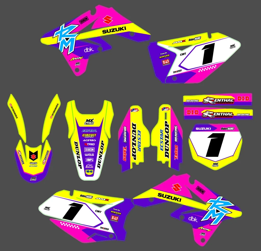 Okleina motocyklowa SUZUKI - SUZ-126