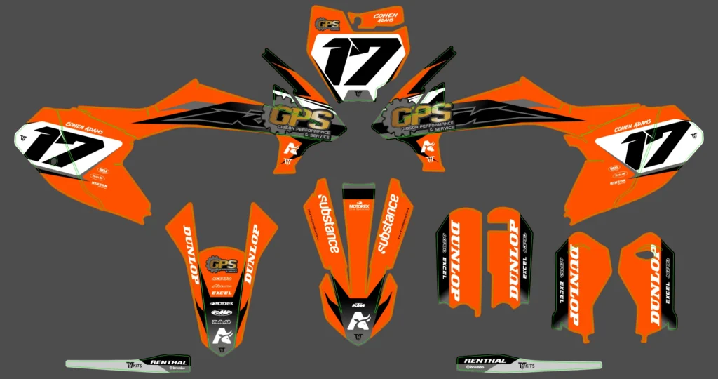 Okleina motocyklowa KTM - KTM-1003