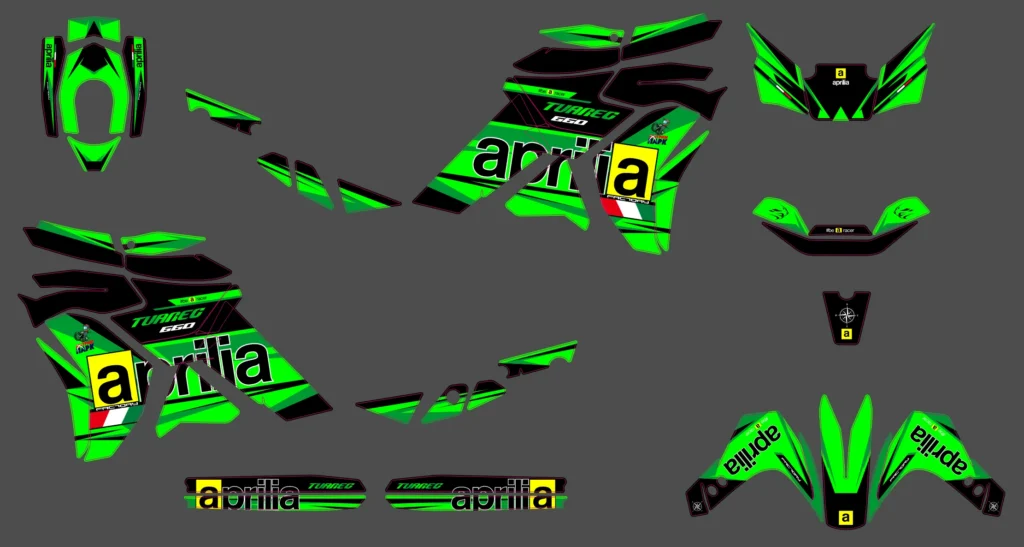 Okleina motocyklowa APRILIA - AP-35