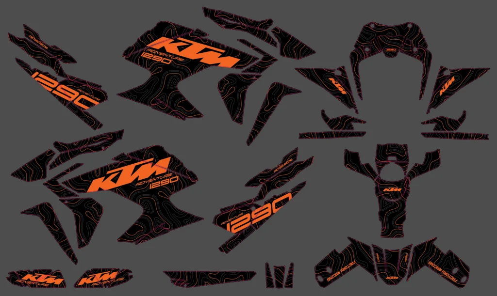 Okleina motocyklowa KTM - KTM-1152