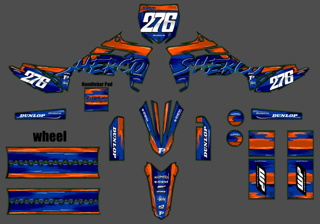 Okleina motocyklowa SHERCO - SHERCO-44