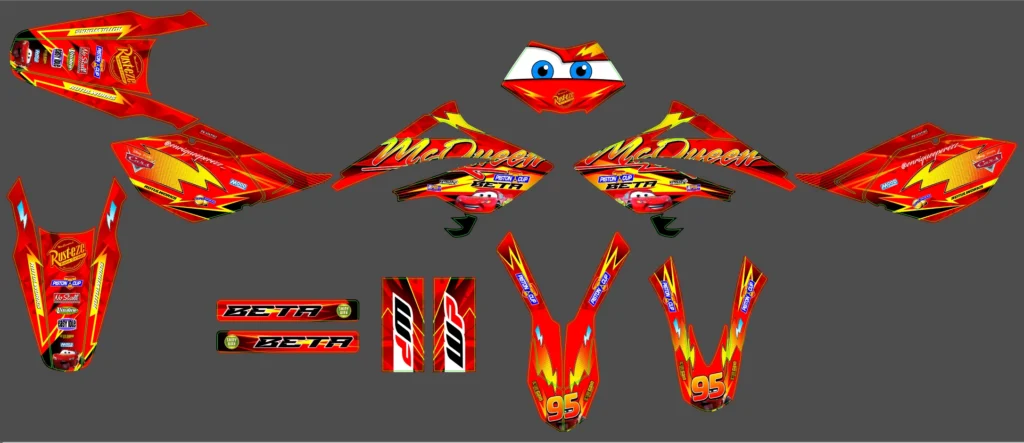 Okleina motocyklowa BETA - BETA-106