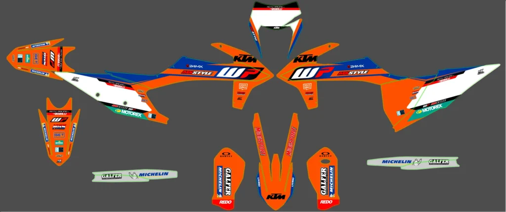 Okleina motocyklowa KTM - KTM-694