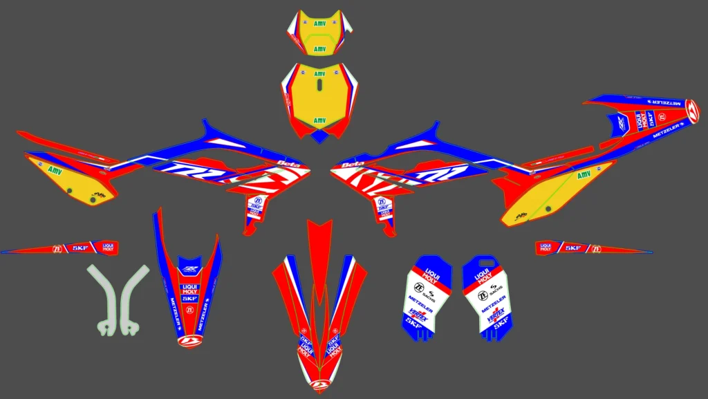 Okleina motocyklowa BETA - BETA-107