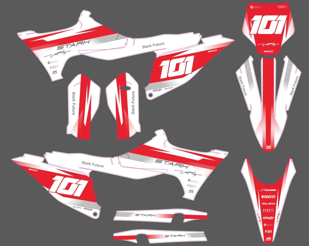 Okleina motocyklowa STARK VARG - STARK-06