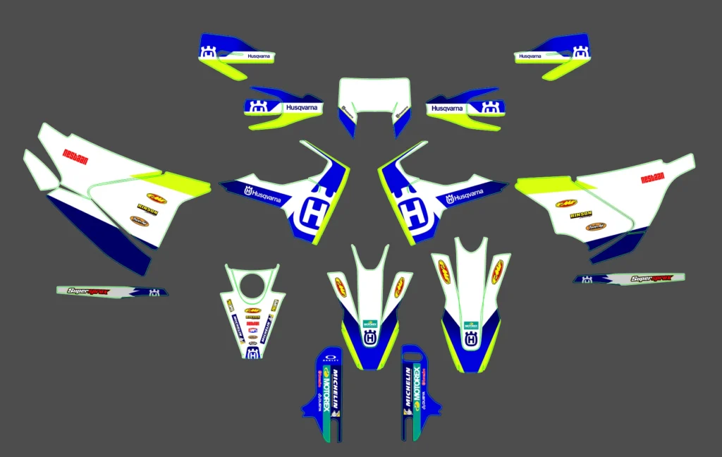 Okleina motocyklowa HUSQVARNA - HUSQ-354