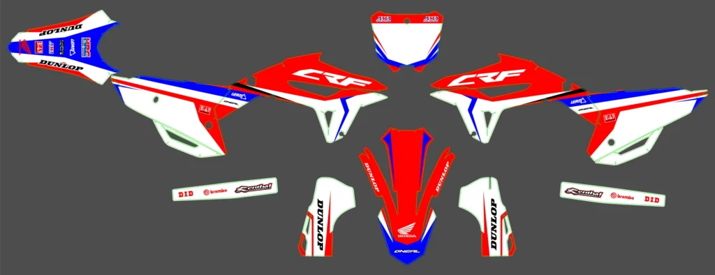 Okleina motocyklowa HONDA - HON-344