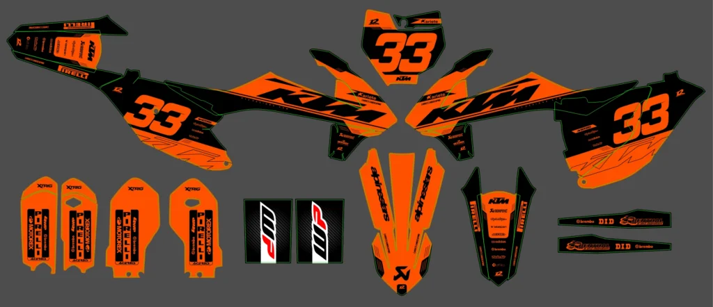 Okleina motocyklowa KTM - KTM-885