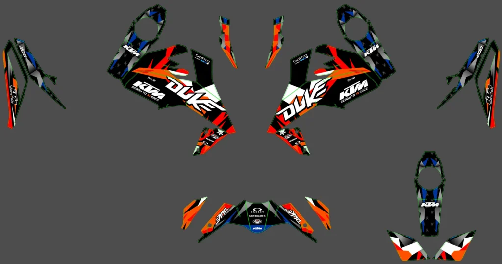 Okleina motocyklowa KTM - KTM-864
