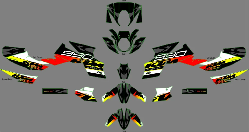 Okleina motocyklowa KTM - KTM-678