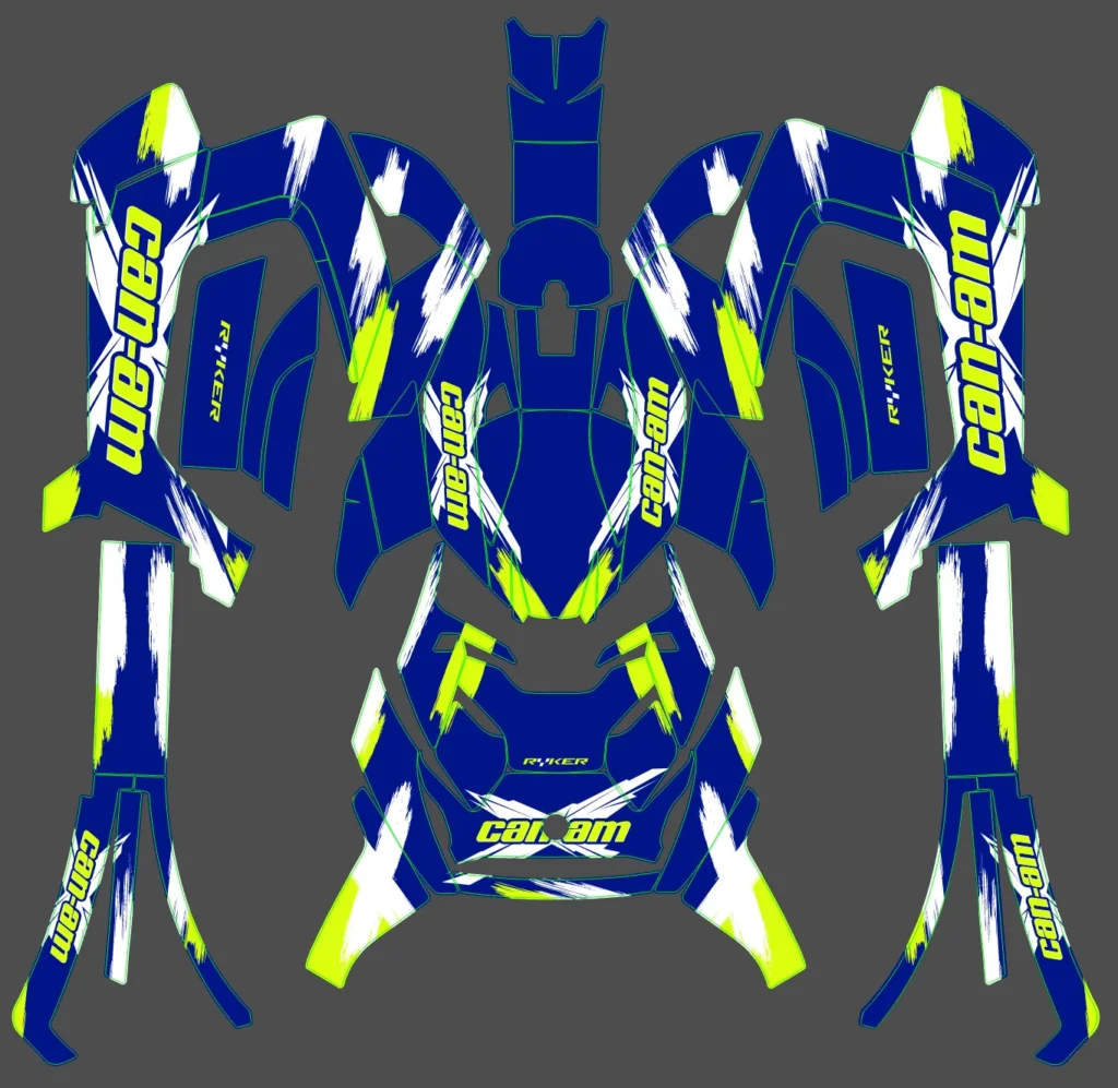 Okleina motocyklowa RYKER - RYK-26