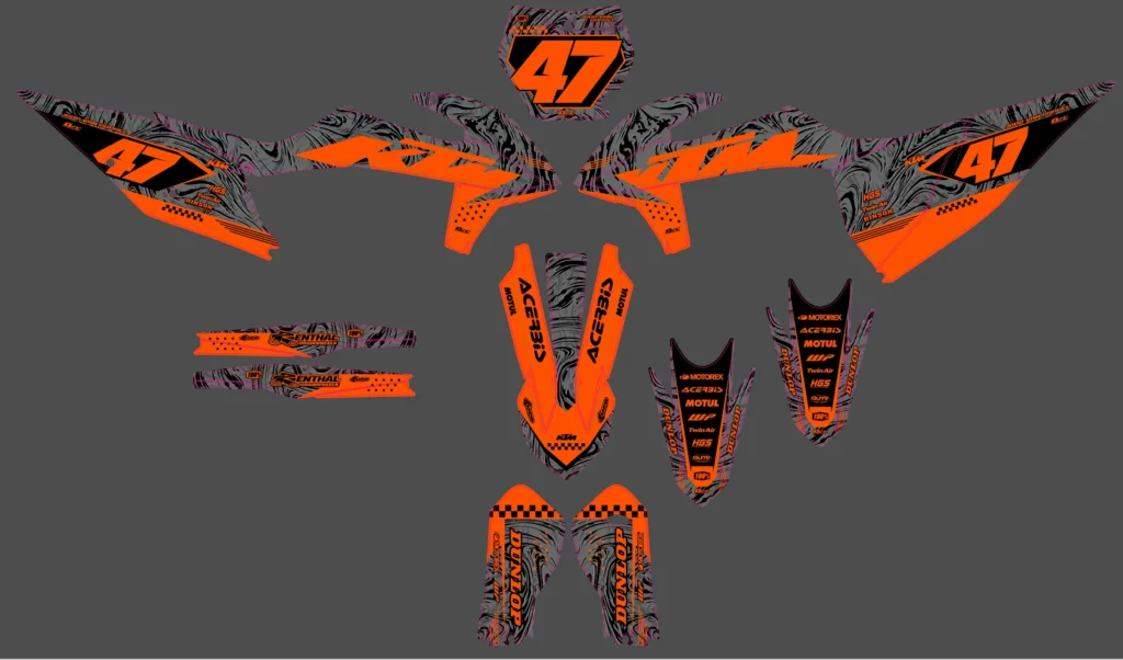Okleina motocyklowa KTM - KTM-1134