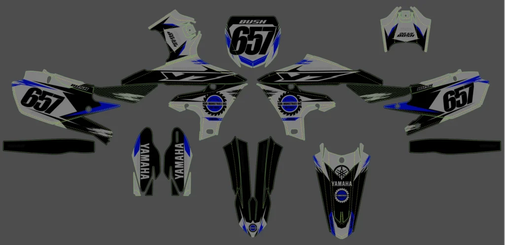 Okleina motocyklowa YAMAHA - YAM-534