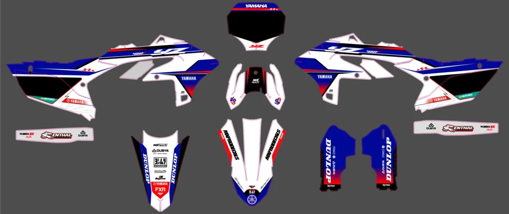 Okleina motocyklowa YAMAHA - YAM-536