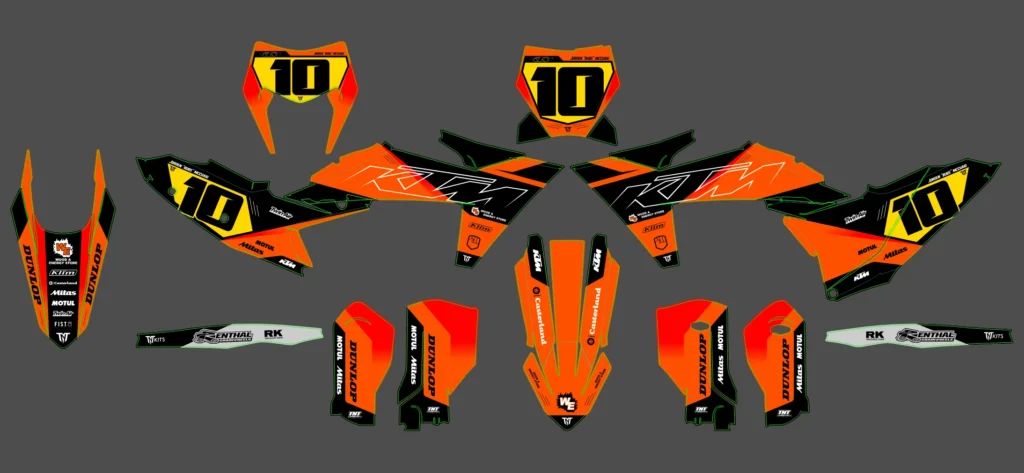Okleina motocyklowa KTM - KTM-841