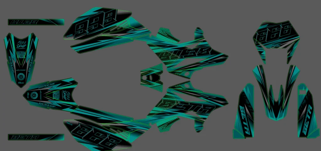 Okleina motocyklowa BETA - BETA-112