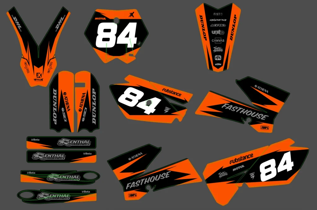 Okleina motocyklowa KTM - KTM-906