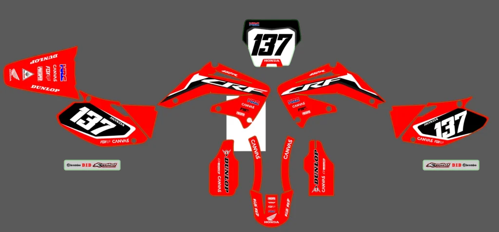Okleina motocyklowa HONDA - HON-354