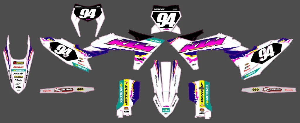 Okleina motocyklowa KTM - KTM-862