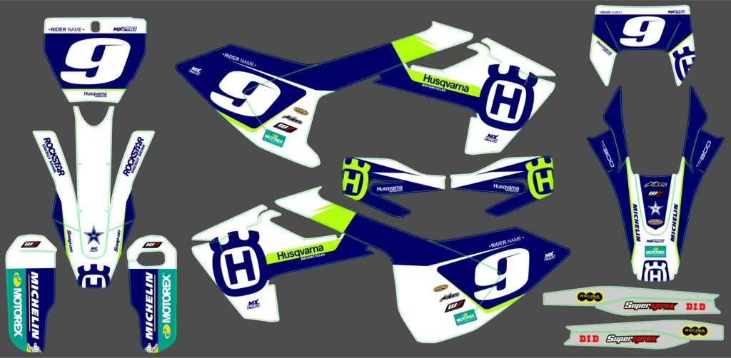 Okleina motocyklowa HUSQVARNA - HUSQ-365
