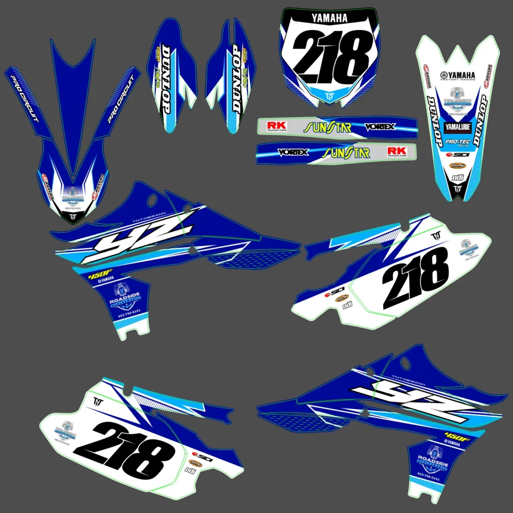 Okleina motocyklowa YAMAHA - YAM-543