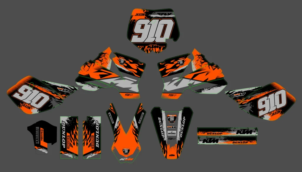 Okleina motocyklowa KTM - KTM-1032