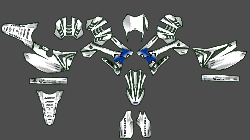 Okleina motocyklowa TM Racing - TMR-05