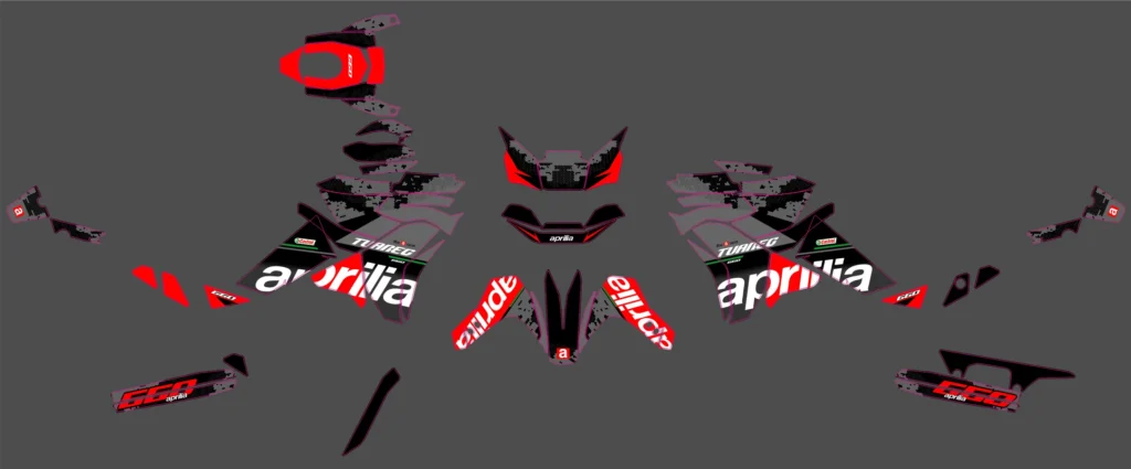 Okleina motocyklowa APRILIA - AP-42