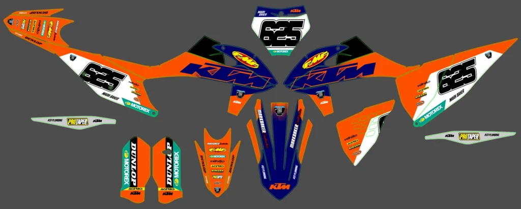 Okleina motocyklowa KTM - KTM-883