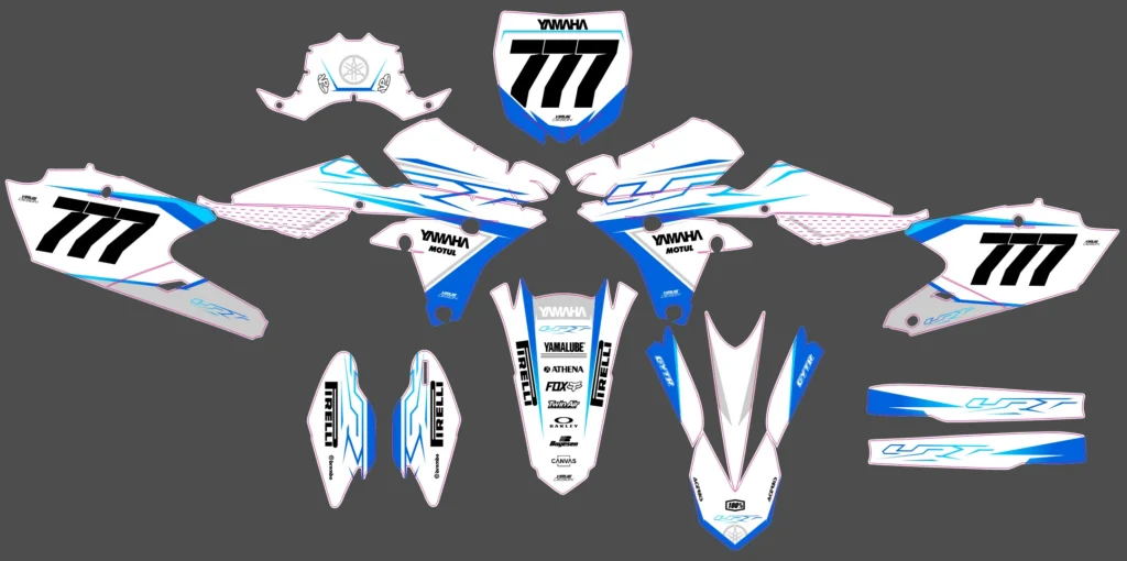 Okleina motocyklowa YAMAHA - YAM-549