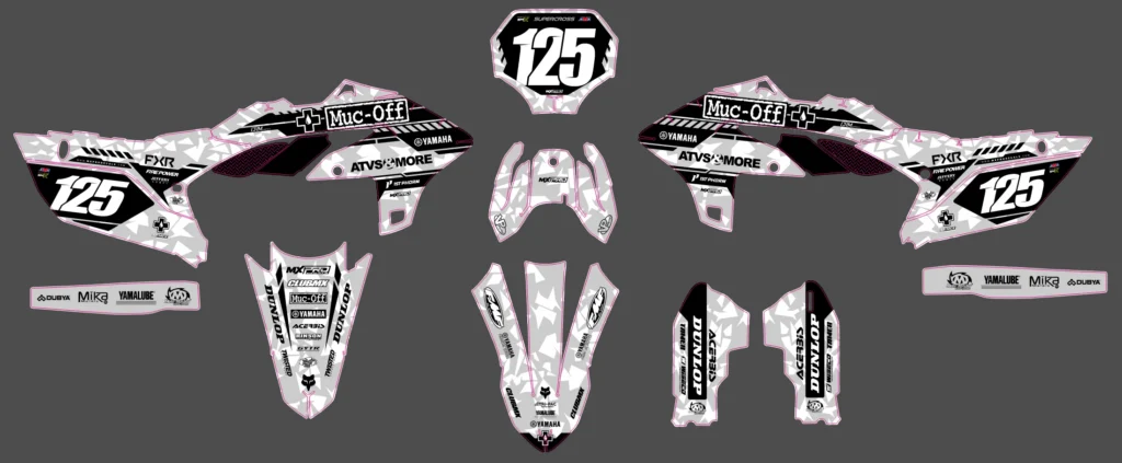 Okleina motocyklowa YAMAHA - YAM-552