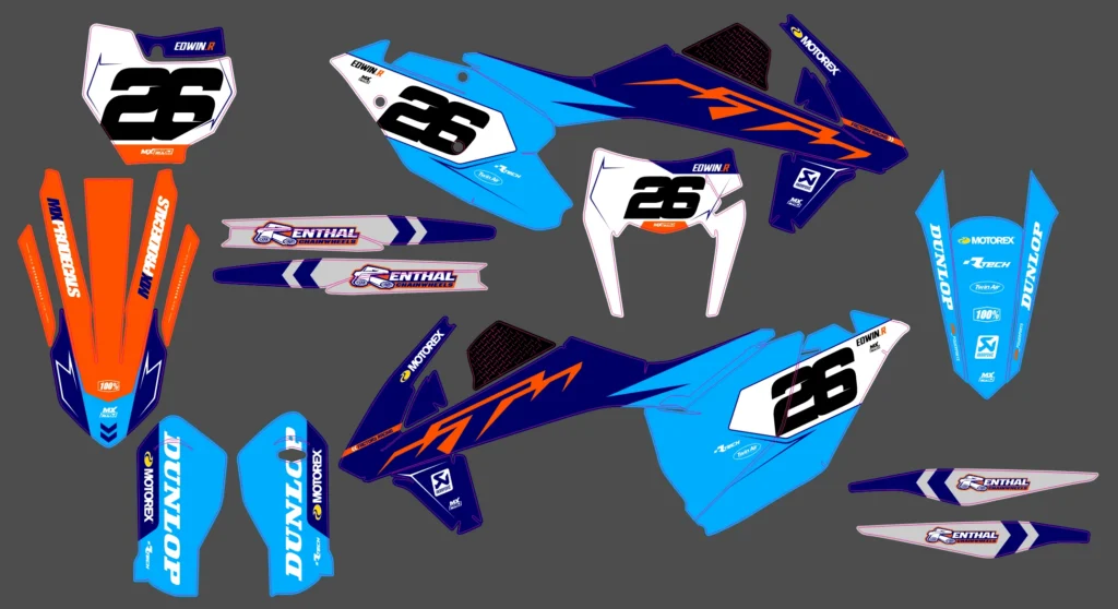 Okleina motocyklowa KTM - KTM-1082