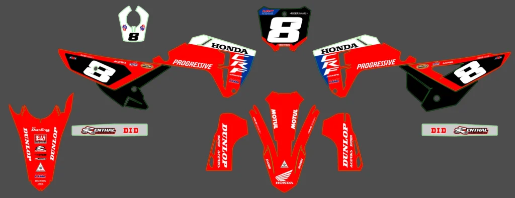Okleina motocyklowa HONDA - HON-361