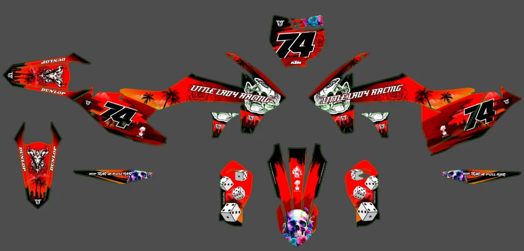 Okleina motocyklowa KTM - KTM-1121