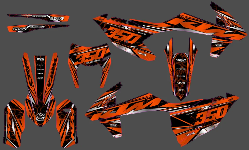 Okleina motocyklowa KTM - KTM-1168