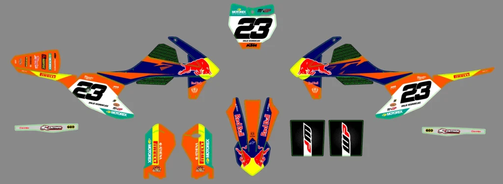 Okleina motocyklowa KTM - KTM-476