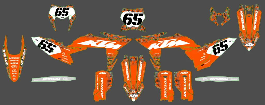Okleina motocyklowa KTM - KTM-1085