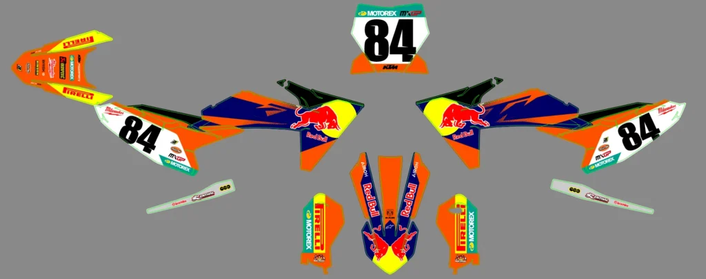 Okleina motocyklowa KTM - KTM-403