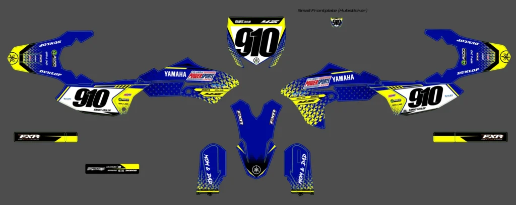 Okleina motocyklowa YAMAHA - YAM-559
