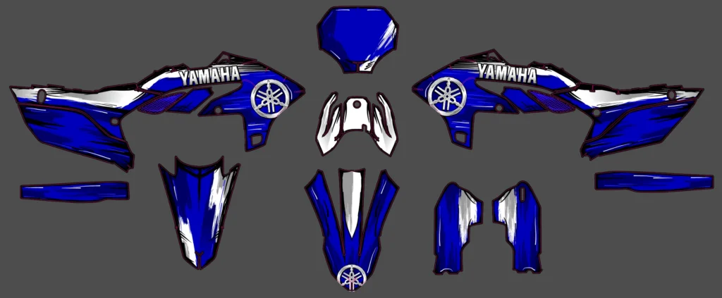 Okleina motocyklowa YAMAHA - YAM-560
